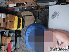 Interracial Amateur Teen Couple Fucks in Wild Hardcore Scene with Uniformed Gang