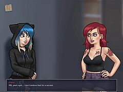 Summertime Saga Features Big Ass in 69 Position