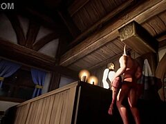 Bath Time Fun Time Warcraft Parody Deepthroat Erotic Cartoon