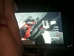 Stepe afraid of thunder overcomes the trauma of her fucking stepmother