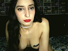 Stepe afraid of thunder overcomes the trauma of her fucking stepmother