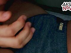 Sexy Teen Coed Delivers Deep Homemade Blowjob Action