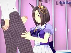In Uma Musume Pretty Derby Hentai, Air Groove Leads To Intense Sex With Big Tits And Creampie