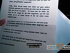 hot german model sandy gets banged outdoor with cum on tits 😍