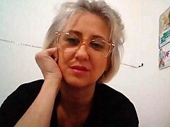 Blonde Milf In Lingerie Gets Fucked