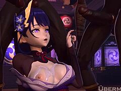 卡通Hentai美女小穴被射满浓精