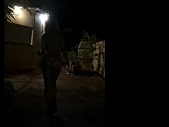 Milf slut flashes nude in public outdoor setting with sexy snaps.