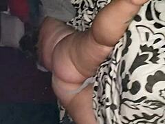 gaping her tight pussy wide with a pink dildo toy