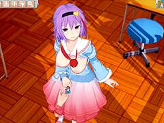 太棒了！东方Project的Satori大奶被揉捏在3D本子中！