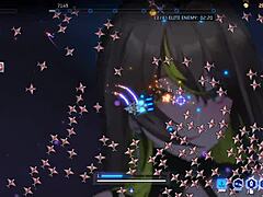 In this hentai game, you discover a giant naked space waifu in wings of seduction.