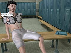 3D同志动画王子享受沙漠性爱