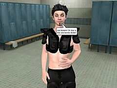 3D同志动画王子享受沙漠性爱