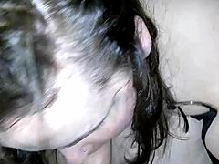 Amber Crider fat slut sucks big dick like a pro