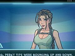 In star channel 34 part 89, the brunette redhead with big tits plays the game in this sexy anime hentai