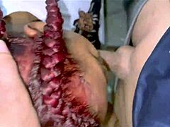 Nympho with Big Ass Begs for Cum in Mouth in Homemade Video