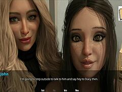 Wvm 66 Brunette Girlfriend Discovers John's Secret!