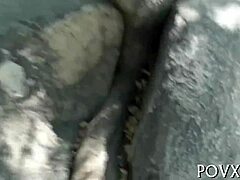 Petite Teen 18+ Gets Rough POV Fucking And Sucking