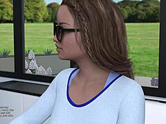 Fat milf flaunts big tits and ass in 3d cartoon pov