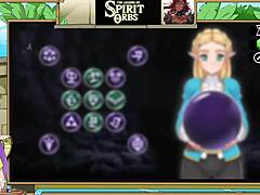 Legend of the spirit orbs zelda with princess blowjob