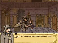 Witch trainer game with bold dating and hentai scenes