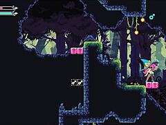 Hot goblin girl model takes pornstar path in Flip Witch Pixel Hentai Game Ep 7