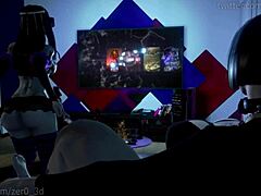 Man, second night in heaven with female x female action!