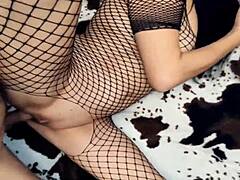 Check this cool vid from a married couple in stockings.