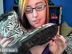 Lick My Rainboots - Full Fetish Video by Miss Faith Rae