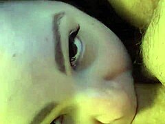 Girl Gags Hard on Daddy's Thick Cock