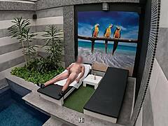 I called the teen cleaning lady to my private suite, and she gave an amazing blowjob until i came in her mouth 😏