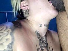 Natural Tits Lover Blows Cock, Then Doggystyle in Anime Hentai