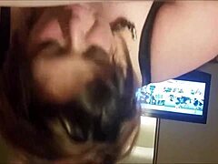 cock hungry bbw giving head pov