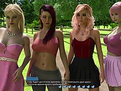 Helping hotties in gym with big cocks panties and tits