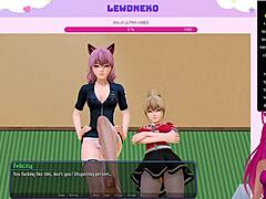 Lewdneko gets a creampie in Harem Hotel Part 14!