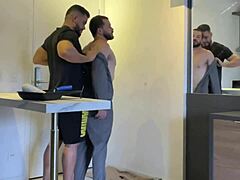 Painting The Rich Guy's House Leads To Intense Fucking With Huge Cock, Bareback Action And Monster Size In Uniform