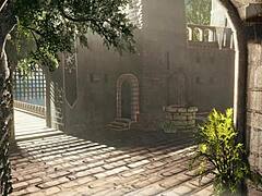 Hot Action Unfolds In The Castle Tower.