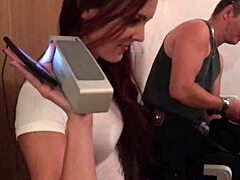 Girls in Lingerie Try Dresses Without Panties Showing Pussy Ass