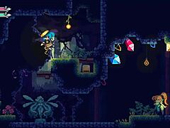 Flip Witch Pixel Hentai Game Ep 6! Femdom Creampie Dominates in the Forest Adventure!