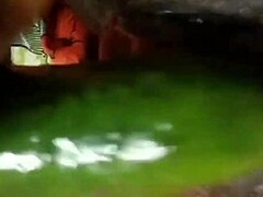 cyndy blackslave uses cucumber for fun