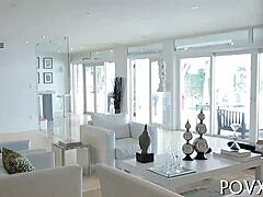 Legal Age Teen Sucking Cock in Socks