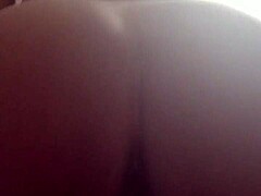 Big ass ebony rides hard in raw POV action