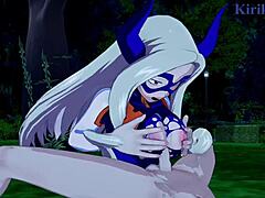 Tsuyu Asui And Mt Lady Fuck Izuku Midoriya In Intense Hentai Sex Scene?