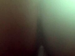 Big ass ebony rides hard in raw POV action