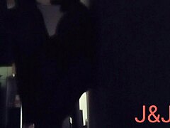 Housewife wanted sneaky gaping action in the dark