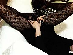 Skinny Harmony Hex gets rough on first date sex