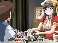 動漫 - 在公共場所偷偷手指我的繼妹