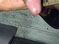 Solo Gay Guy Strokes Cock in Intense Handjob Session