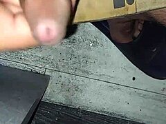 Solo Gay Guy Strokes Cock in Intense Handjob Session