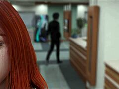 Summers Gone 4: Redhead With Big Tits In 3D