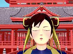 春丽口交并在POV中被操